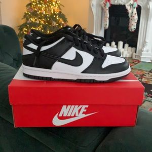 Nike Dunk Low Retro white black (gs)